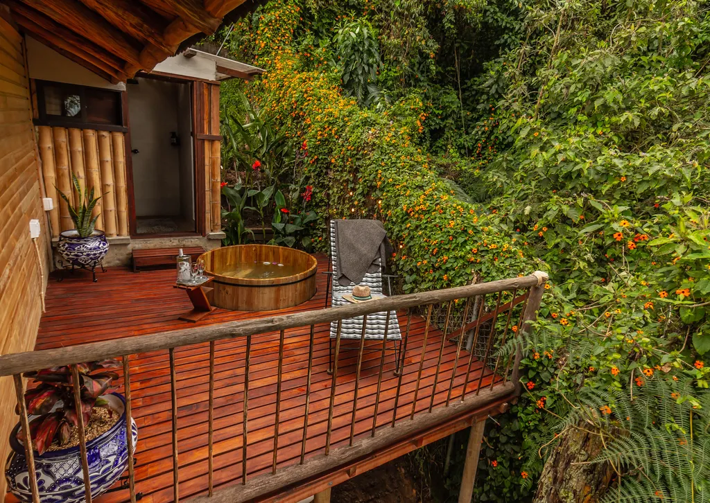 habitacion con jacuzzi en hotel campestre en salento quindio