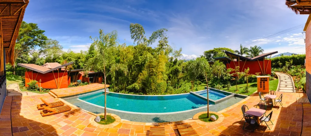 hotel con vista hermosa en pereira