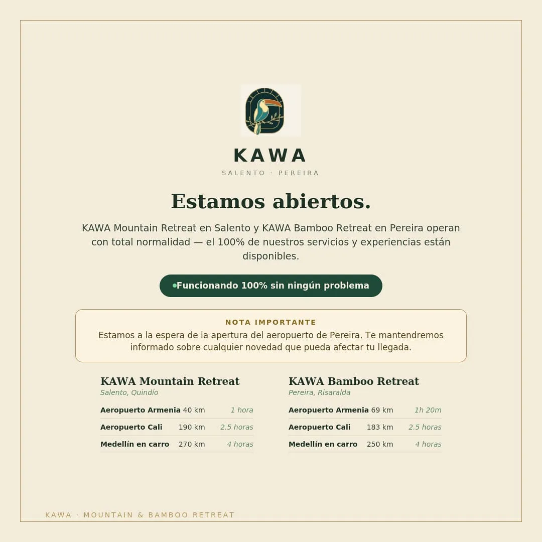 kawa estamos abiertos